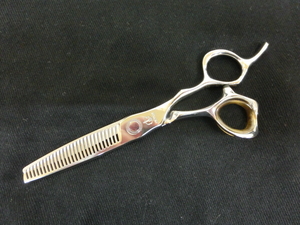 1458PMZ◎MIZUTANI SCISSORS ミズタニシザーズ セニング シザー 理容師 美容師 スキバサミ◎中古