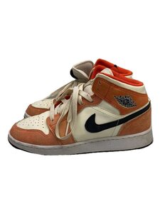 NIKE◆AIR JORDAN 1 MID SE_エア ジョーダン 1 ミッド SE/23cm/ORN