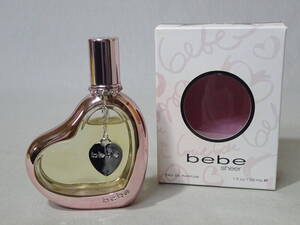 ★ bebe sheer ビービーシアー オーデパルファム 30ml アメリカ製 保管品 ナチュラルスプレー