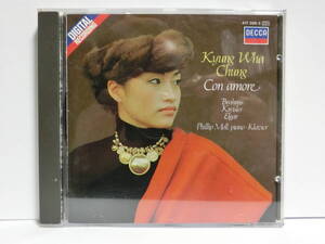 Kim Wha Chung, Con Amore　バイオリン名曲集　独盤CD1枚