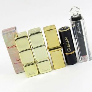 ゲラン 口紅 5点セット 若干使用 まとめて 大量 リップカラー コスメ PO レディース GUERLAIN