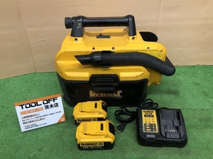 015●おすすめ商品●デウォルト DeWALT 充電式集じん機 DCV580 18V4.0Ahバッテリー×2、充電器付