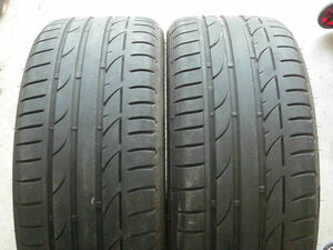 ◆BRIDGESTONE POTENZA S001 225/40R19 中古2本◆