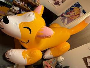 空気ビニール　BIGMOUTH Inflatable 犬　空ビ 