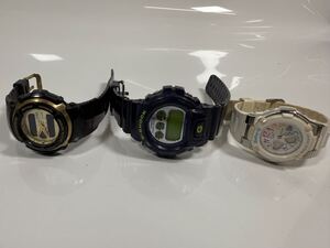 CASIO カシオ G-SHOCK Baby-G G-300G / DW-6900SB / BGA-116 セット 腕時計 クオーツ