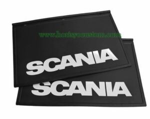 SCANIA MUDFLAP - 62 X 38 CM - フレックス　2枚　