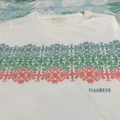 Columbia カラフル模様 Tシャツ 半袖