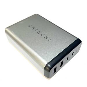 Satechi 75W デュアル Type-C PD トラベルチャージャー 2 USB-C PD & 2 USB 3.0 急速充電 PSE認証