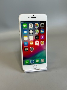 ■□2985 apple iphone6 アイフォン MG482J/A 16GB SIM解除 シルバー　背面熱有り□■