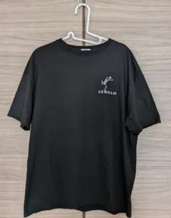 デンハム DENHAM Tシャツ サイズM 黒 HARROW TEE HCJ