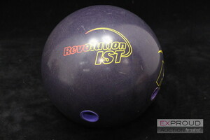 中古品★S02 BRUNSWICK REVOLUTION IST ボウリングボール 重量6.78kg 直径約22.5cm MADE IN USA 1L35657