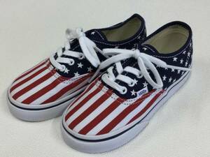 VANS Kids オーセンティック 16～17cm? 星条旗 アメリカ企画限定!! キッズ バンズ AUTHENTIC