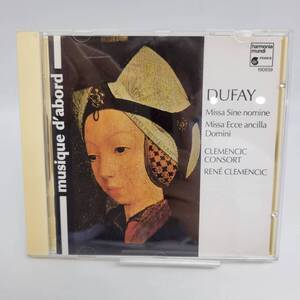 ⑤ DUFAY / MISSA SINE NOMINE / CLEMENCIC CONSORT ｜ CD / 宗教音楽 / HMA 190939