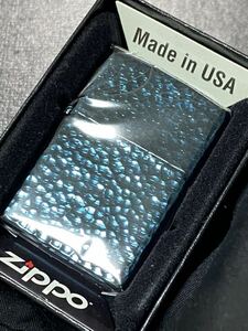 zippo 両面ハンマートーン 特殊加工 希少モデル 2003年製 シルバーインナー 2003年製 ケース 保証書付き