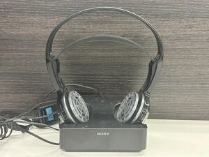 H246-X2-125 SONY ソニー コードレスステレオヘッドホンシステム オープン型 MDR-IF245RK 現状品①