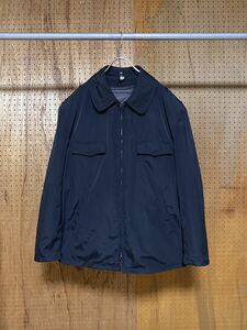 古着 blauer ブラウアー ポリス ジャケット ブルゾン ダブルジップ ライナー付 サイドスリット アメリカ製 USA製 大きいサイズ ビッグ 44R