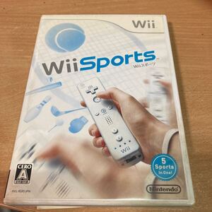 【Wii】 Wii Sports Wiiスポーツ wii ソフト