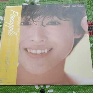 松田聖子 Pineapple 帯付き LPレコード