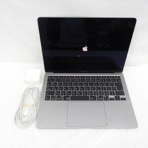 【中古品】Apple アップル ノートパソコン MacBook Air A2337 2020 M1/16GB/SSDGB スペースグレイ 11690345 1123