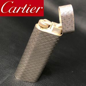 (SM052108)Cartier カルティエ ガスライター 925 シルバー 喫煙グッツ ヴィンテージ 喫煙具 