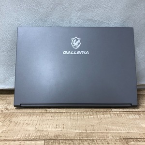 08w5238★1円~ GALLERIA(ガレリア) ノートパソコン PC ケース付き RAM:8GB SSD:512G 動作確認済み 初期化済み 中古品