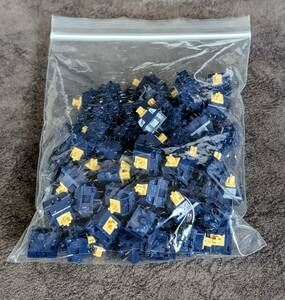 送料無料/新品同様 KTT Blue Cheese Switch SLIGHTLY FACTORY LUBED 90pcs メカニカルキーボードリニアスイッチ ブルーチーズ 90個