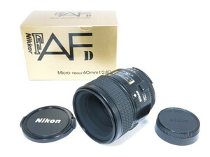 Nikon AF Micro 60mmF2.8D 等倍 接写 レンズ ニコン [管NI3224]