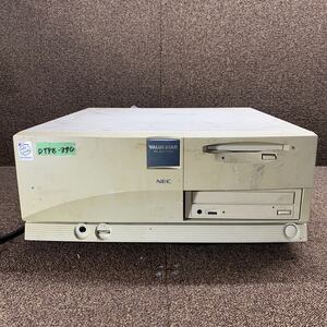 DT98-390 激安 PC98 デスクトップ NEC VALUESTAR PC-9821 V200 S7D2 HDD欠品 通電確認済み ジャンク