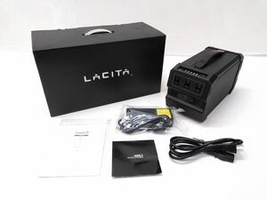 ♪未使用品 LACITA 防沫版 ポータブル電源 ENERBOX01-SP　CITAEB01-SP 444Wh 120000mAh 防水規格 IP44 1009-10E @100♪