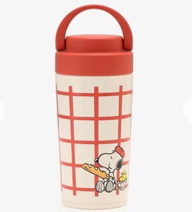 [新品]保冷・保温/水筒/マグボトル　Afternoon Tea LIVINGアフタヌーンティーリビングxPEANUTS SNOOPYスヌーピー　キャリーボトル　320ml