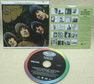 【2点で送料無料】●紙ジャケCD ビートルズ Beatles Rubber Soul US仕様 日本盤 USアルバムBoxバラ ステレオとモノラル音源 オリジナル内袋