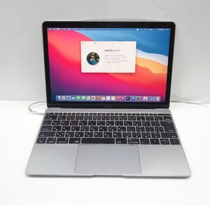 ETC: Apple MacBook A1534 /Core M 1.2GHz/ メモリ:8GB /SSD:512GB 無線ノートパソコン&OS済