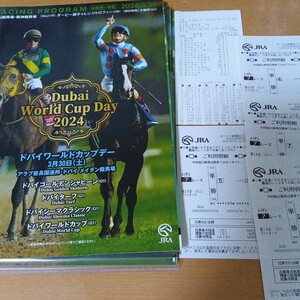 競馬 2024年第28回ドバイターフ ドウデュース 天皇賞秋優勝ダノンベルーガ 利用明細券 単勝勝馬投票券でありませんレーシングプロ オッズ表