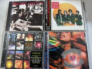 BON JOVIボンジョヴィ BEST&LIVE&ダンスリミックスアルバムCD4枚セット TOKYO ROAD/CROSS ROAD/ONE WILD NIGHT/ROCK