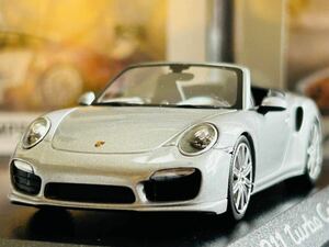 MINICHAMPS ミニチャンプス 1/43 Porsche 911 Turbo Cabriolet (991)