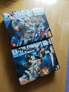 mg ガンプラ Zガンダム ガンダムmk2 新品 セット 未組立 バンダイ