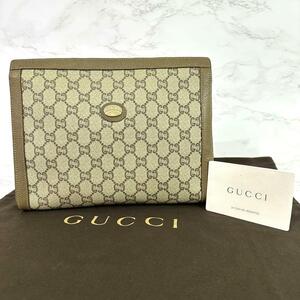 グッチ GUCCI セカンドバッグ クラッチバッグ グッチプラス レザー PVC 自00082