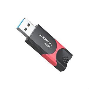 ● KOOTION USBメモリ 256GB USB 3.0 (USB 3.2 Gen 1)スライド式 PS4動作確認済 メモリースティック フラッシュメモリ 読取最大110MB/秒