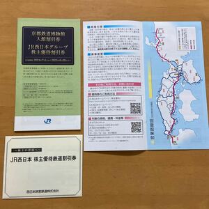 JR西日本　株主優待鉄道割引券