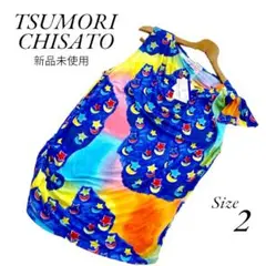 新品　TSUMORI CHISATO　ツモリチサト　カットソー　アシンメトリー