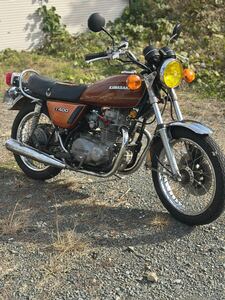 国内物　1オーナー　Z400 KZ400 ツイン　低走行　車検　二年付　不具合無し　昭和52年