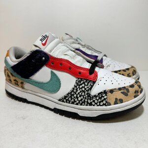 22.5cm NIKE W DUNK LOW SE DN3866-100 ナイキ ウィメンズ ダンク ロー サファリミックス メンズ スニーカー NH H1000944