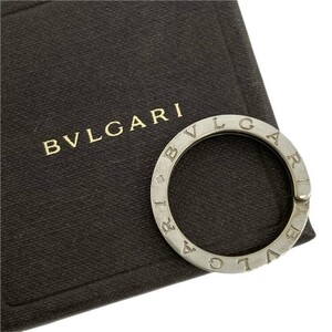 仙69 BVLGARI SV925 SILVER キーリング ネックレストップ ペンダントトップ チャーム アクセサリー 箱付 ブルガリ メンズ シルバー