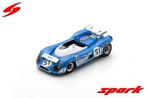 スパーク SPARK 1/43 マトラ Matra MS650 #51 BOAC 1970 J. Brabham - J-P. Beltoise　UK013