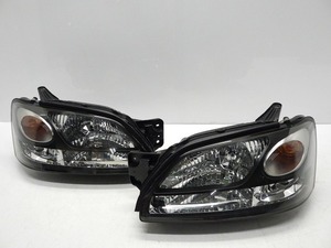 ★コーティング　BE　BH　レガシィ　後期　ヘッドライト　左右　HID　100-20751　F　231014039