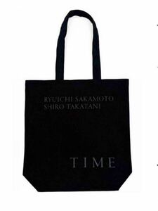 坂本龍一 高谷史郎 TIME トートバッグ (design南琢也) 田中泯 12 トートバック Ryuichi Sakamoto YMO