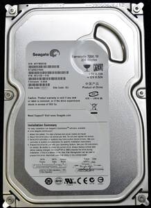 SEAGATE Barracuda ST3250310AS ディスク容量:250GB SATA300 HDD 2009年製造 (Cristal DiscInfo 正常) 使用時間 20160H (管EH34