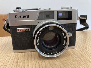 1円スタート CANON Canonet QL17 G-III QL キャノン キヤノン キャノネット G-3 フィルムカメラ コンパクトカメラ 動作未確認