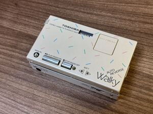 ★整備済み、美品、動作OK★東芝　カセットプレイヤー　Walky KT-AS10