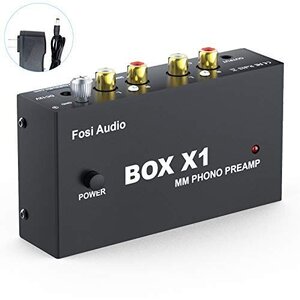 【タイムセール】 Pｈｏｎｏ プリアンプ Fｏｓｉ ポータブヘッドフォンアンプ MM X1 Aｕｄｉｏ BOX 超コンパクトミニ